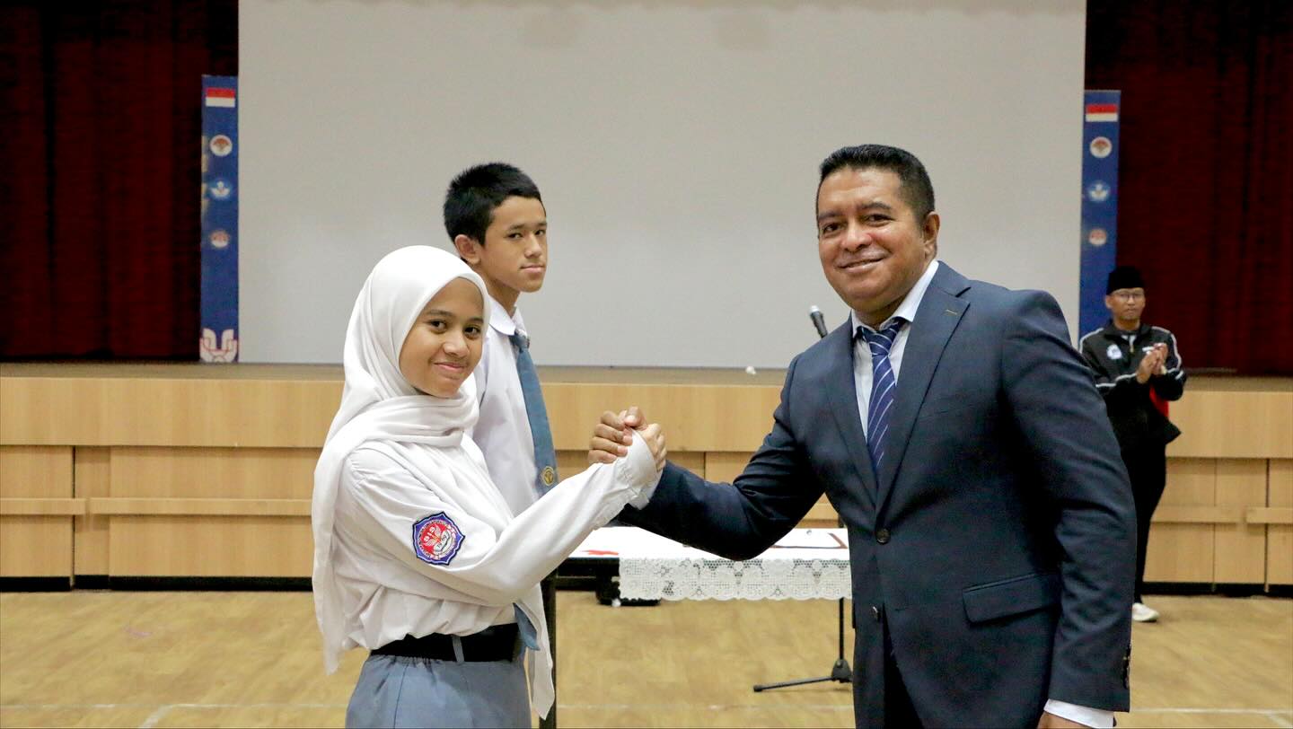 Serah Terima Jabatan (Sertijab) dan Pelantikan Pengurus OSIS Masa Bakti 2025/2026