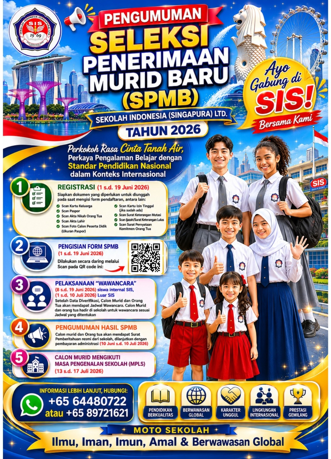 SISTIM PENERIMAAN MURID BARU (SPMB) TAHUN 2026 DIBUKA.