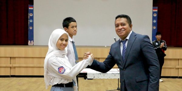Serah Terima Jabatan (Sertijab) dan Pelantikan Pengurus OSIS Masa Bakti 2025/2026