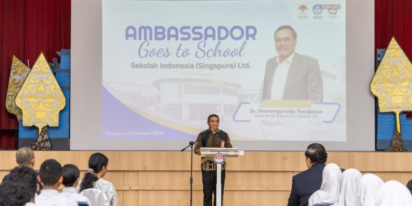 Kunjungan Duta Besar RI untuk Singapura dalam Program Ambassador Goes to School di Sekolah Indonesia (Singapura) Ltd